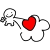 Muñeco de Palitos con Corazón