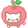 Gato de Manzana Pixel