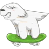 Cute dog 🤍🦴🏠 Perro Blanco 14