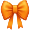Orange Bow