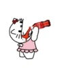 Hello Kitty on fire 🔥❤️ 8