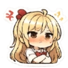 Anime tsundere girl 6