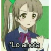 *Lo anota