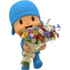 🌹🩵 Pocoyó Ramo de flores🩵🌹 18