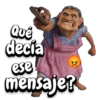 Qué decía ese mensaje?