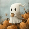 Fantasma com Traje de Outono