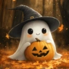 Fantasma Feliz de Halloween