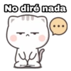 No diré nada
Ⓒharley stickers