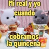 Mi real y yo cuando cobramos la quincena