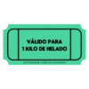 VÁLIDO PARA 1 KILO DE HELADO INSTAGRAM.COM/VALIDO PARA