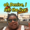 Oh Denise Saí da live📍😂 8