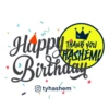 Mes Happy U THANK YOU! Birthday CHASHEM! tyhashem