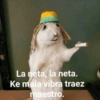 La neta, la neta. Ke mala vibra traez maestro.