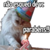 não esqueci de vc parabéns!!