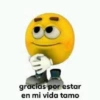 gracias por estar en mi vida tamo