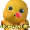 Dino Kuning NailoongStickerRq4 25