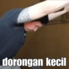stikersmil dorongan kecil