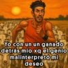 Yo con un un ganado detrás mío xq el genio malinterpretó mi desed jojo_stickers