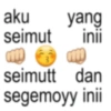 aku yang seimut inii seimutt dan segemoyy inii