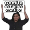 Gomita estamos contigo Geysicy
