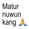 Matur nuwun kang A