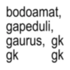 Anomali singkat ngamok 21