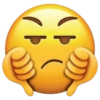 Emoji iPhone Ngambek 16
