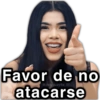 Favor de no @paraguayita_01 atacarse