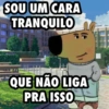 SOU UM CARA TRANQUILO QUE NÃO LIGA PRA ISSO