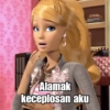 Alamak keceplosan aku