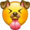 Cãozinho brincalhão
