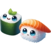 🍟 Cute Food with AI 8