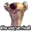 Khe veo, un rival!