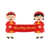 Kartun / karakter imlek 8