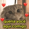 queria você aqui comigo