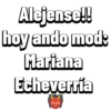 Alejense!! hoy ando mod: Mariana Echeverría 00