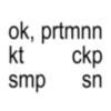 ok, prtmnn ckp kt smp 용ㅎ sn