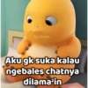 Ag_Santoso_ Aku gk suka kalau ngebales chatnya dilama²in