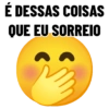 É DESSAS COISAS QUE EU SORREIO