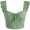 Baju crop top outfit  11