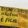 O ÚNICO JEITO DE NÃO FICAR TRISTE É FICAR PUTO