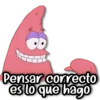 Pensar correcto es lo que hago