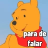 para de falar