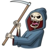 Stiker tengkorak 23
