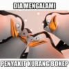 DIA MENGALAMI PENYAKIT KURANG BOKEP