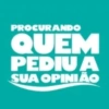 PROCURANDO QUEM PEDIU A SUA OPINIÃO