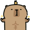 Capybara sticker  7
