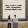 Hay talento, solo falta sacarlo del estado depresivo. @dw_zamora