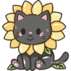 Flores amarillas michi cute🌼🌻 12