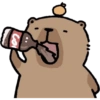 Capybara sticker  8